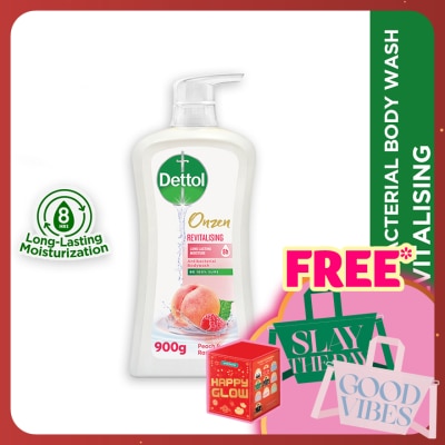 DETTOL Body Wash Onzen Revitalising Peach & Raspberry 900g