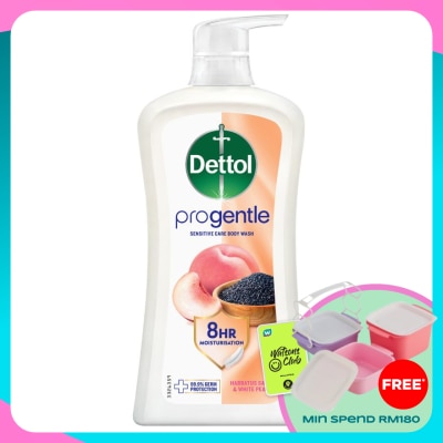 DETTOL DETL SHW HABBATUS SAUDA & WHITE PEACH 900G