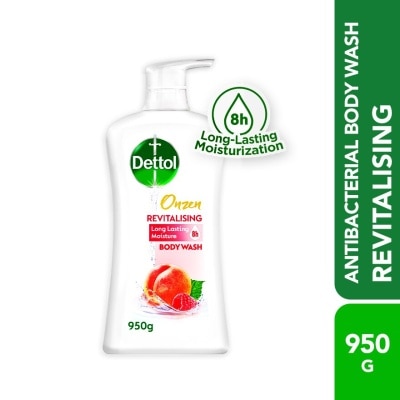 DETTOL Body Wash Onzen Revitalising Peach & Raspberry 950g