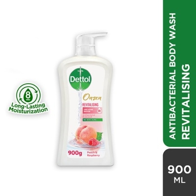 DETTOL Body Wash Onzen Revitalising Peach & Raspberry 900g