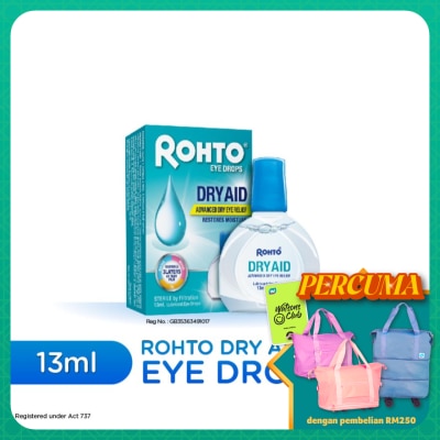 ROHTO - Dry Aid Eye Drop Solution 13ml