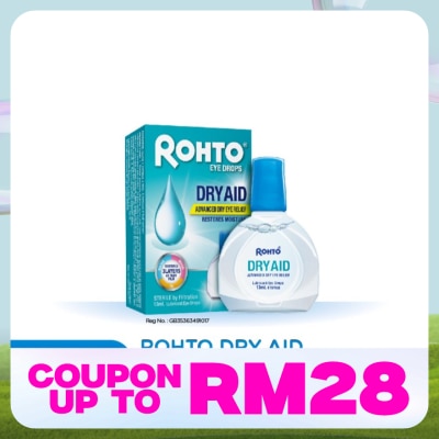 ROHTO Dry Aid Eye Drop Solution 13ml