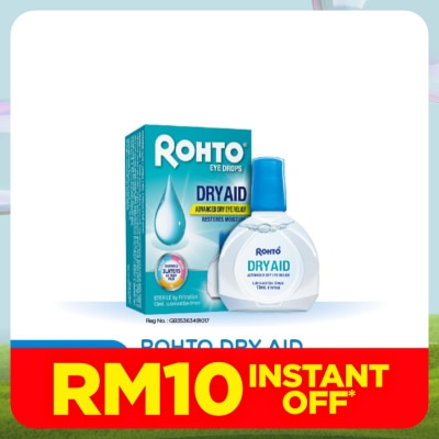ROHTO Dry Aid Eye Drop Solution 13ml