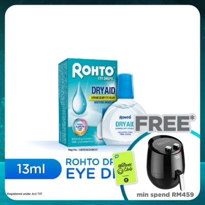 ROHTO Dry Aid Eye Drop Solution 13ml