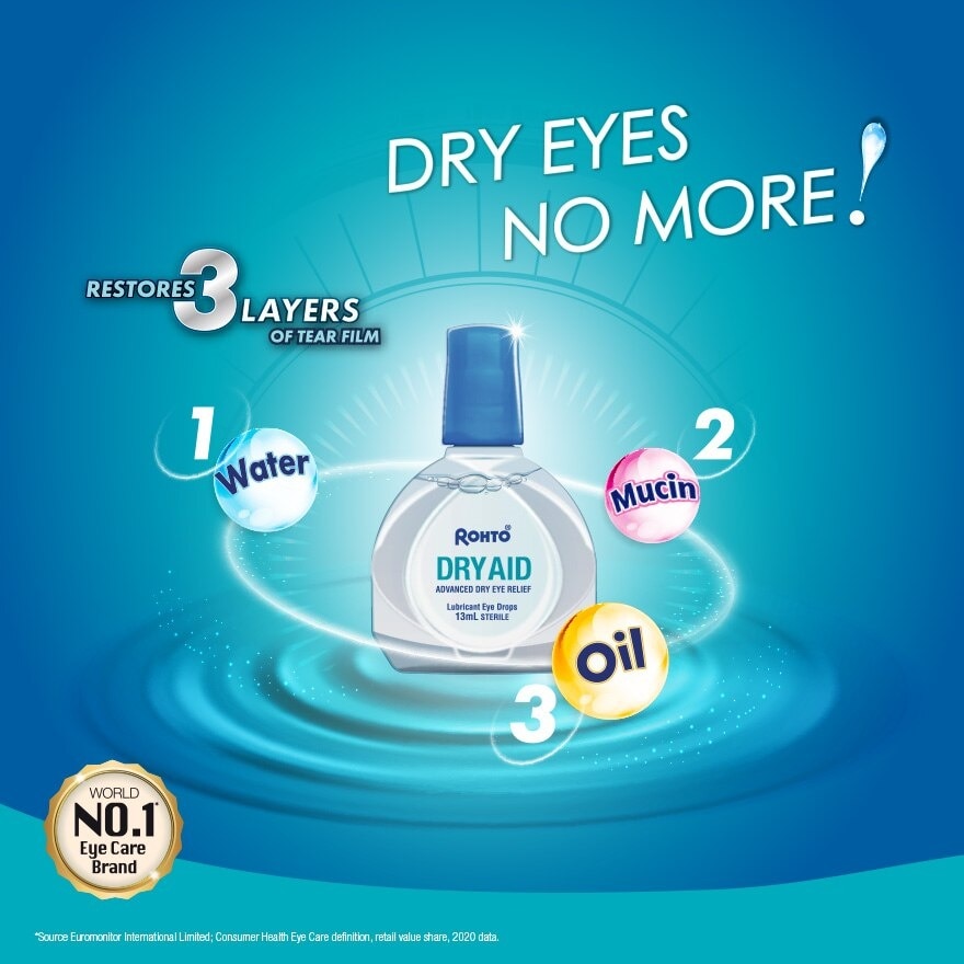 Dry Aid Eye Drop Solution 13ml