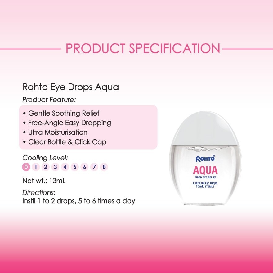 Aqua Eye Drop Solution 13ml