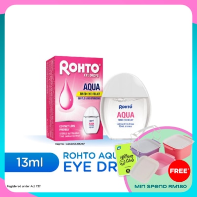 ROHTO Aqua Eye Drop Solution 13ml