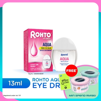 ROHTO Aqua Eye Drop Solution 13ml