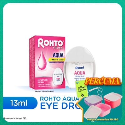 ROHTO - Aqua Eye Drop Solution 13ml