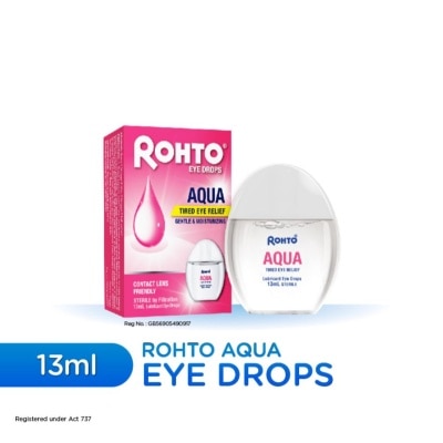 ROHTO Aqua Eye Drop Solution 13ml