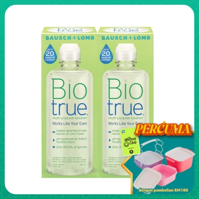 BAUSCH & LOMB - Biotrue Multi-Purpose Solution 2 x 300ml