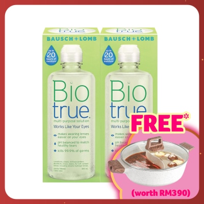 BAUSCH & LOMB Biotrue Multi-Purpose Solution 2 x 300ml