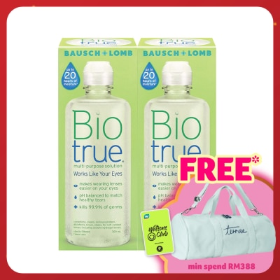 BAUSCH & LOMB Biotrue Multi-Purpose Solution 2 x 300ml