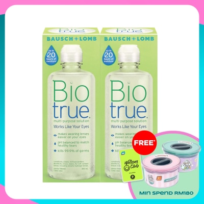 BAUSCH & LOMB Biotrue Multi-Purpose Solution 2 x 300ml