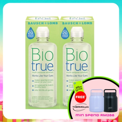 BAUSCH & LOMB - Biotrue Multi-Purpose Solution 2 x 300ml