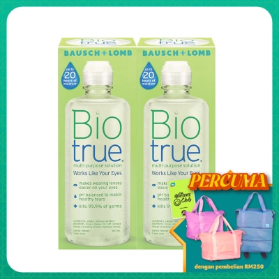 BAUSCH & LOMB - Biotrue Multi-Purpose Solution 2 x 300ml