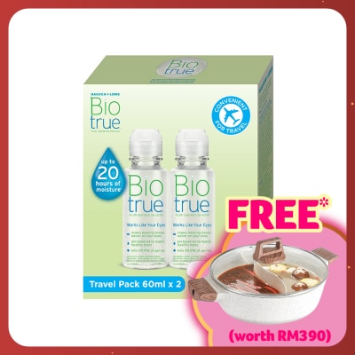 BAUSCH & LOMB Biotrue Multi-Purpose Solution 2 x 60ml