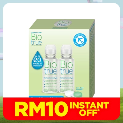 BAUSCH & LOMB Biotrue Multi-Purpose Solution 2 x 60ml