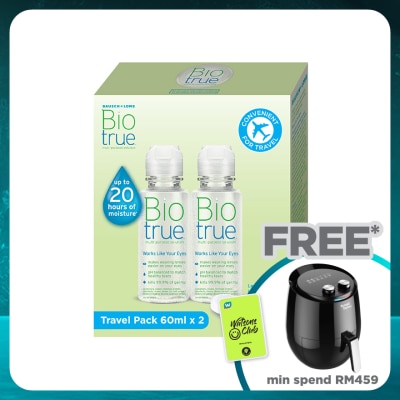 BAUSCH & LOMB Biotrue Multi-Purpose Solution 2 x 60ml