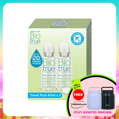 BAUSCH & LOMB - Biotrue Multi-Purpose Solution 2 x 60ml