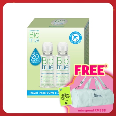BAUSCH & LOMB Biotrue Multi-Purpose Solution 2 x 60ml