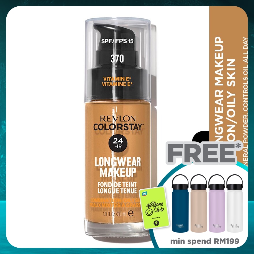 REVLON ColorStay Makeup Pump O/C 370 Toast