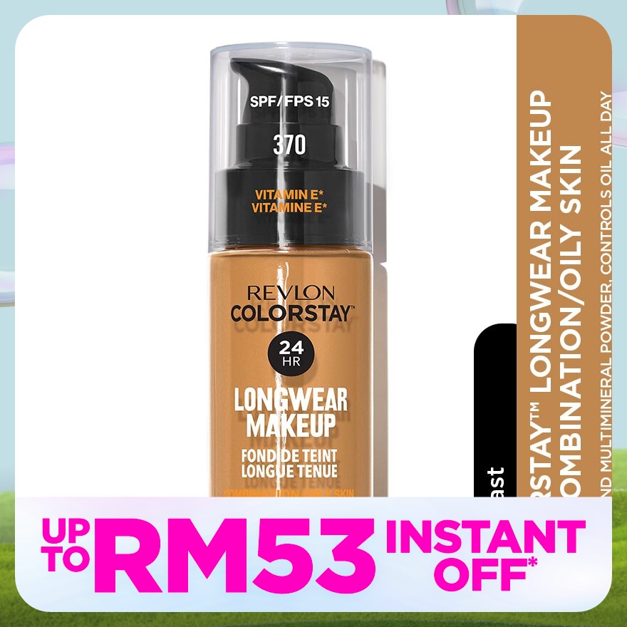 REVLON ColorStay Makeup Pump O/C 370 Toast