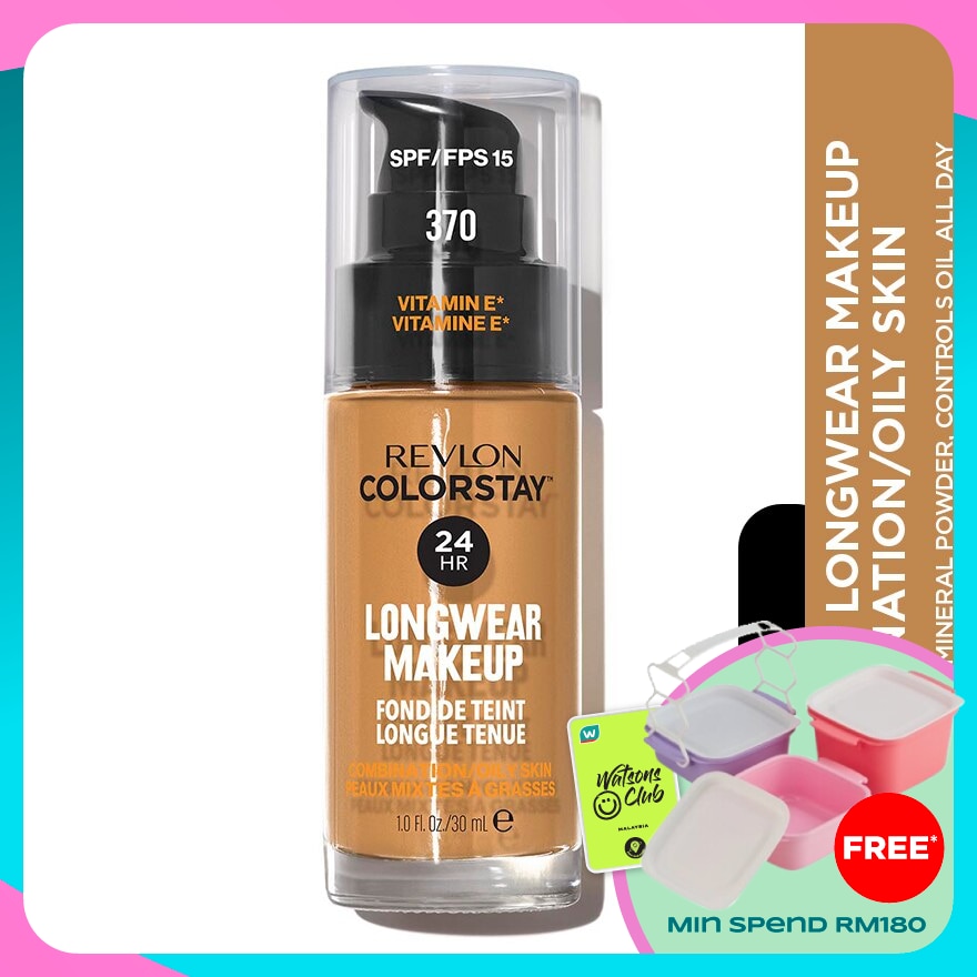 REVLON ColorStay Makeup Pump O/C 370 Toast