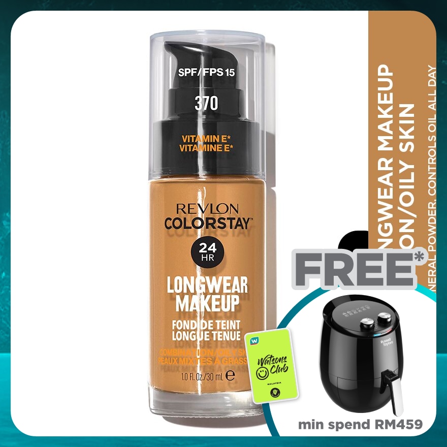 REVLON ColorStay Makeup Pump O/C 370 Toast