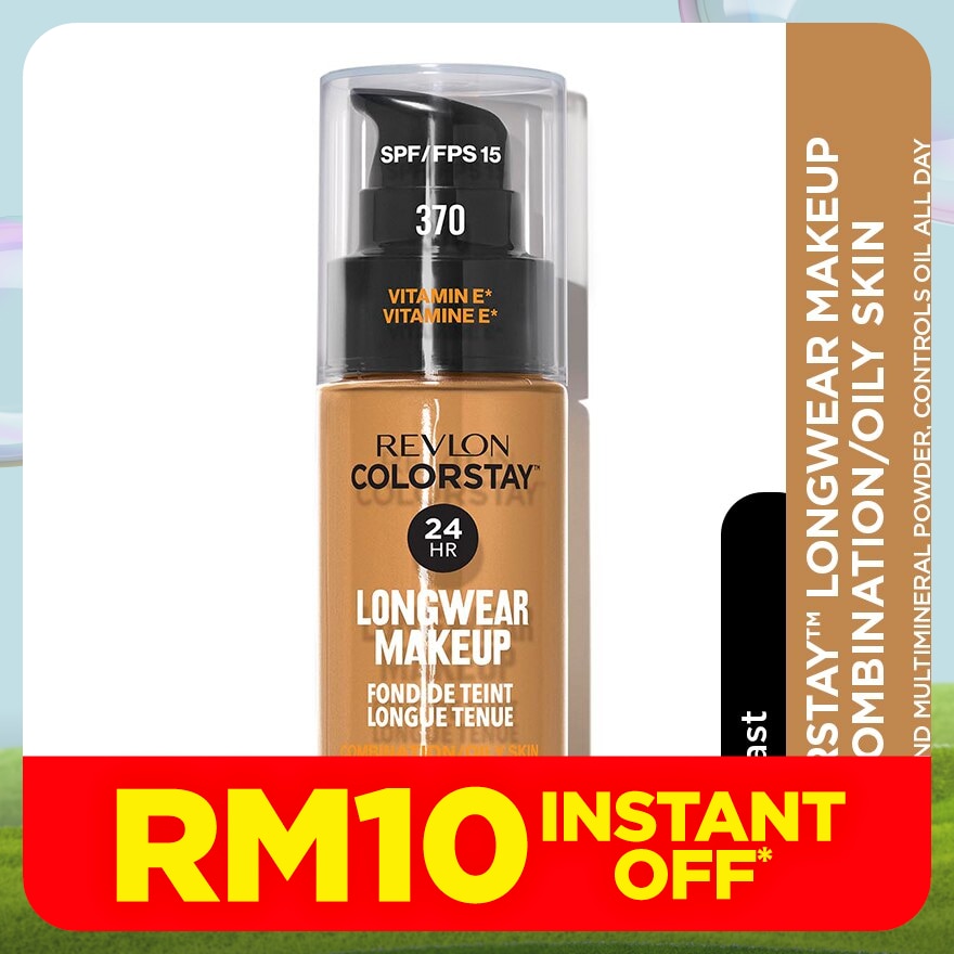 REVLON ColorStay Makeup Pump O/C 370 Toast