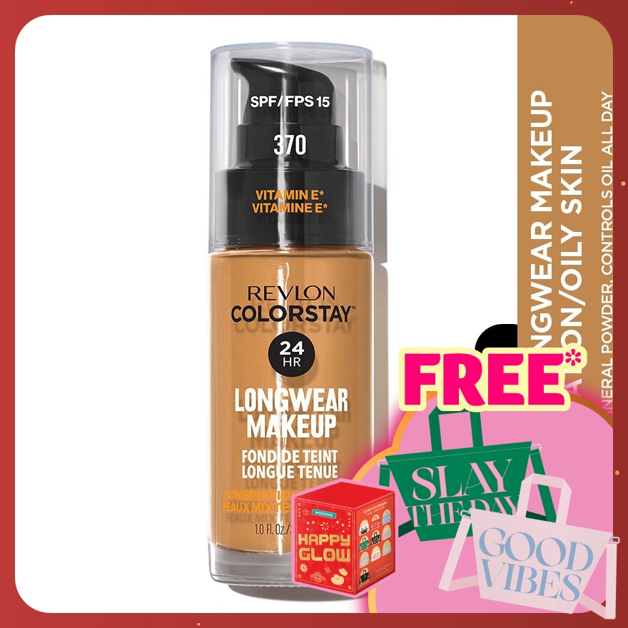 REVLON ColorStay Makeup Pump O/C 370 Toast