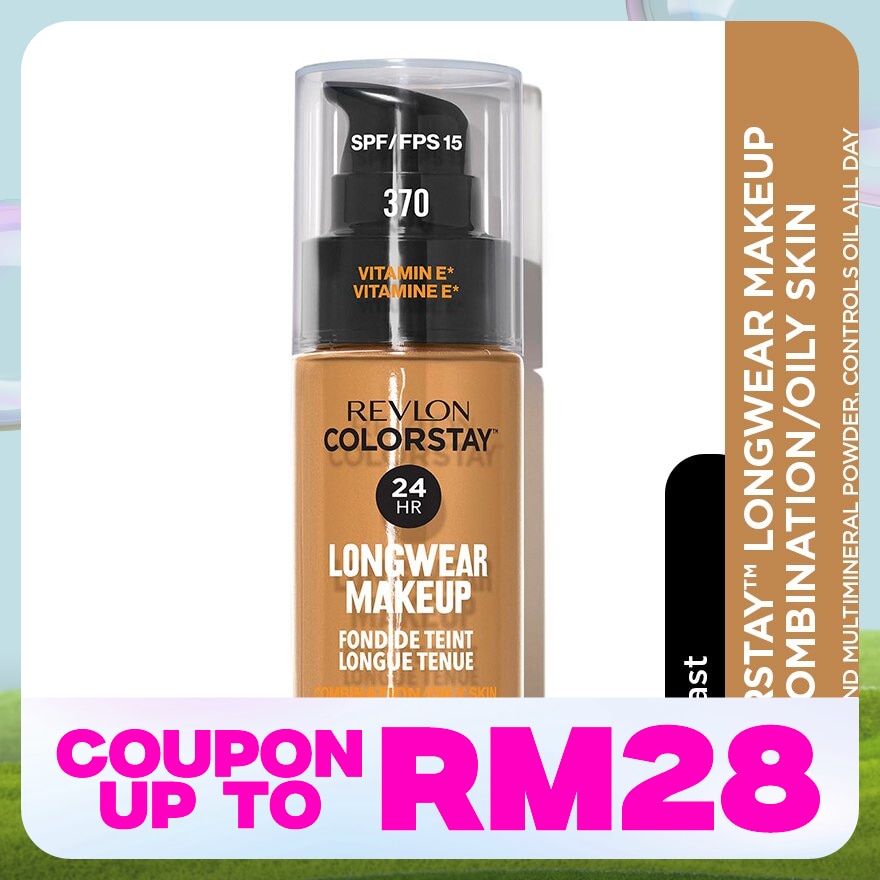 REVLON ColorStay Makeup Pump O/C 370 Toast