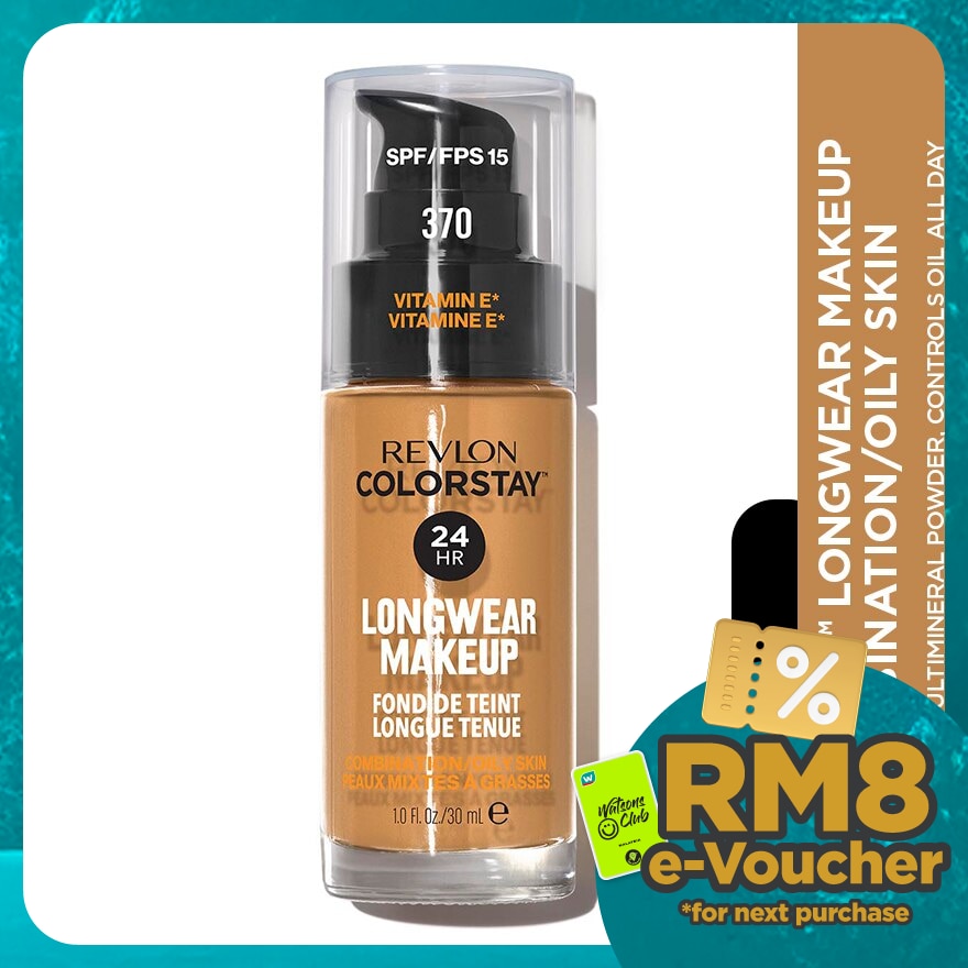 REVLON ColorStay Makeup Pump O/C 370 Toast