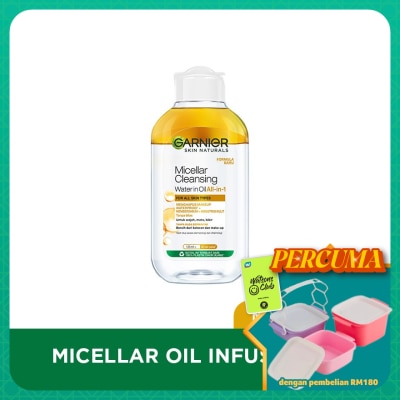 GARNIER - Micellar Oil-Infused Cleansing Water 125ml