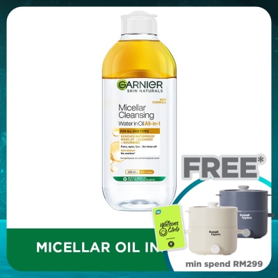GARNIER Micellar Oil-Infused Cleansing Water 400ml