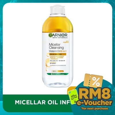 GARNIER Micellar Oil-Infused Cleansing Water 400ml