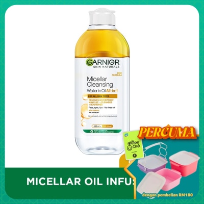 GARNIER - Micellar Oil-Infused Cleansing Water 400ml