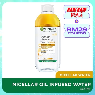GARNIER Micellar Oil-Infused Cleansing Water 400ml