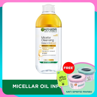 GARNIER Micellar Oil-Infused Cleansing Water 400ml
