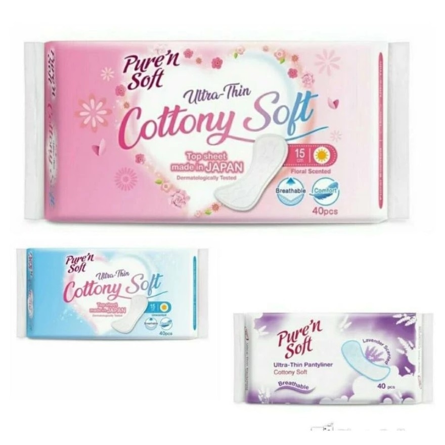 Ultra-Thin Pantyliner 15cm 40's