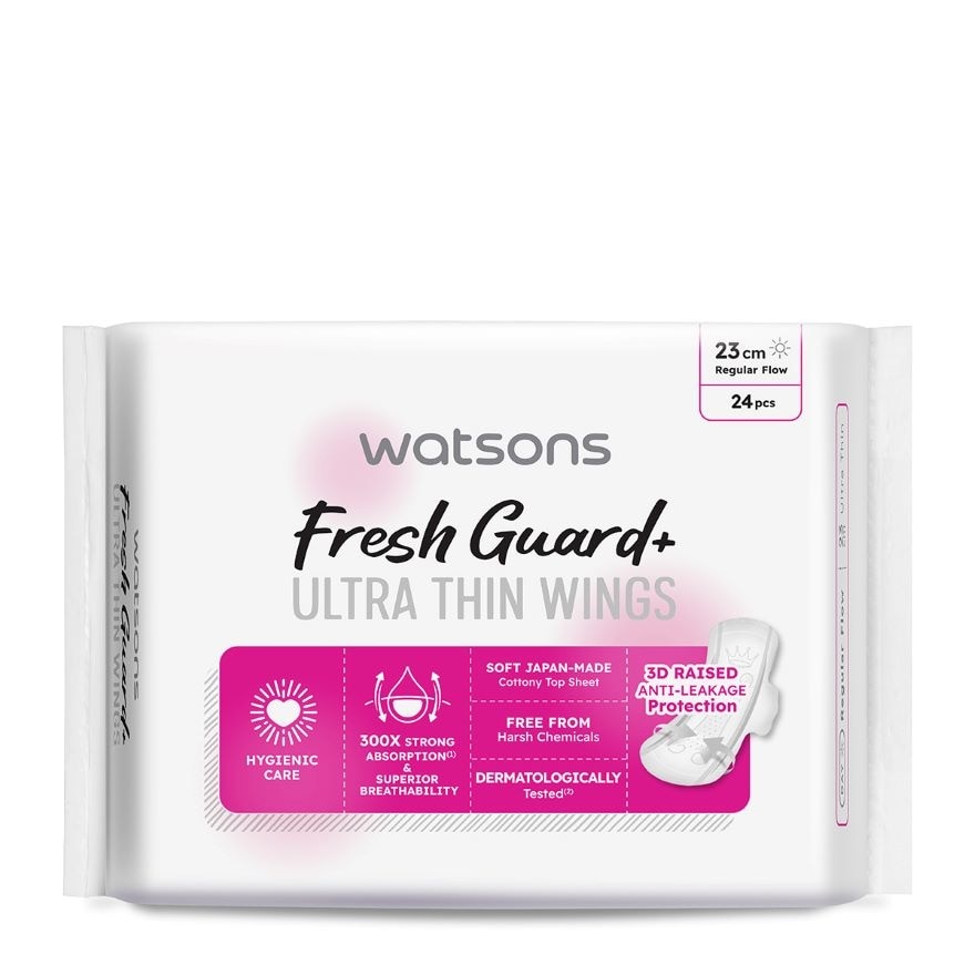 Ultra-Thin Sanitary Napkin with Wings 23cm 24's