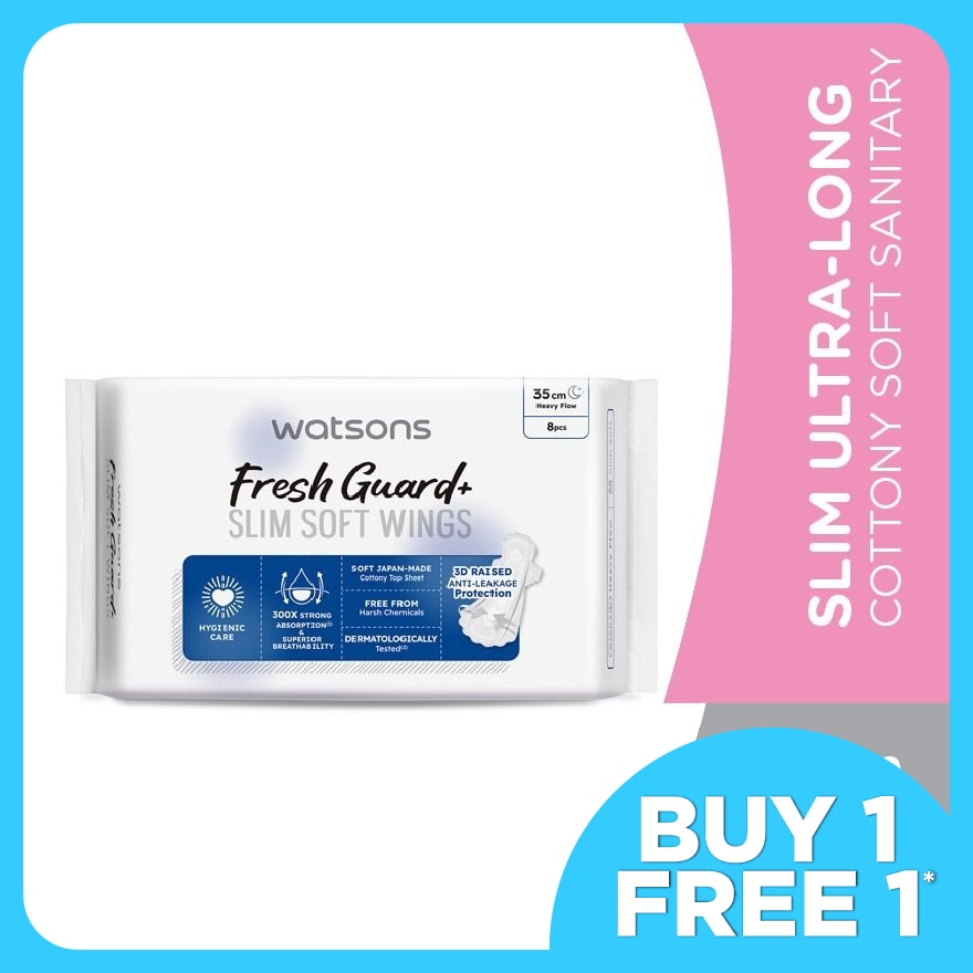 Slim Ultra-Long Cottony Soft Sanitary 360mm 8's