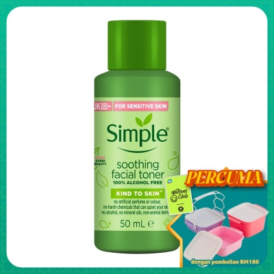 SIMPLE - Kind to Skin Soothing Facial Toner
