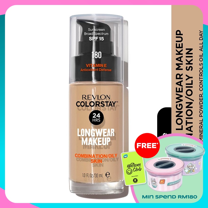 REVLON ColorStay Makeup Pump O/C 180 Sand Beige