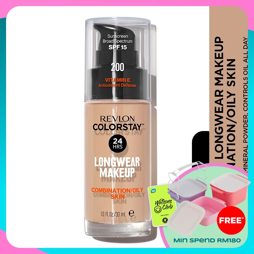 REVLON ColorStay Makeup Pump O/C 200 Nude