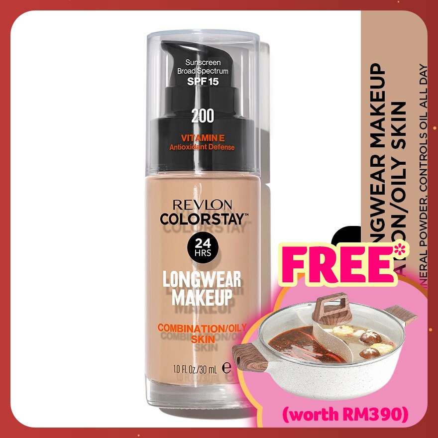 REVLON ColorStay Makeup Pump O/C 200 Nude