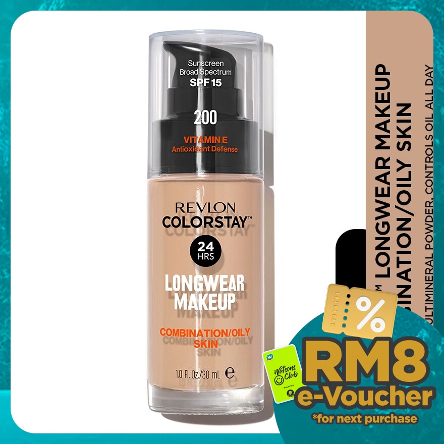 REVLON ColorStay Makeup Pump O/C 200 Nude