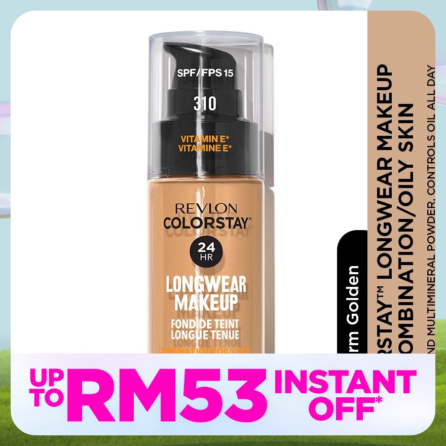 REVLON ColorStay Makeup Pump O/C 310 Warm Golden