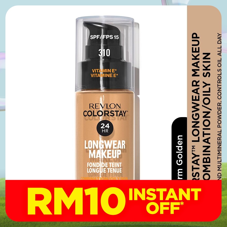 REVLON ColorStay Makeup Pump O/C 310 Warm Golden