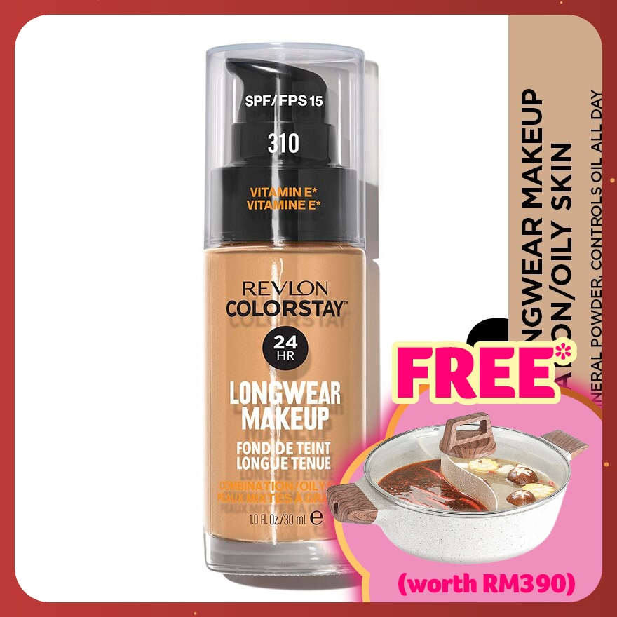 REVLON ColorStay Makeup Pump O/C 310 Warm Golden